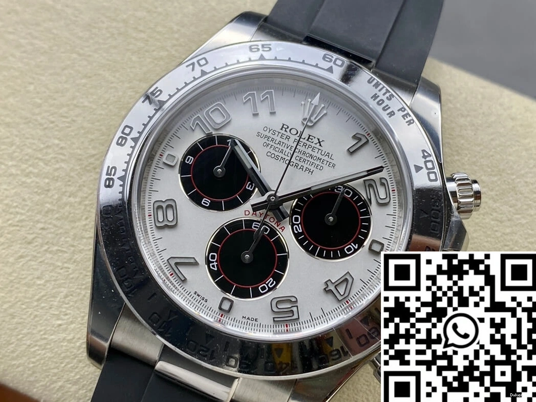 White Cosmograph Clean Factory Rolex Daytona 116519 Dial Silvery 0515